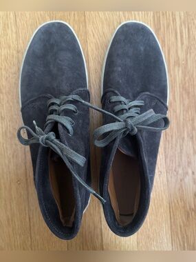 Rag & Bone gray suede sneakers